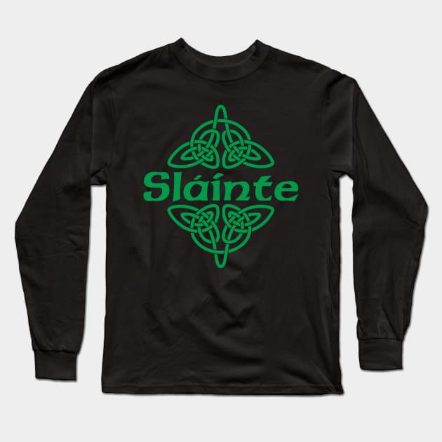 Slainte! Long Sleeve T-Shirt by Miranda Nelson